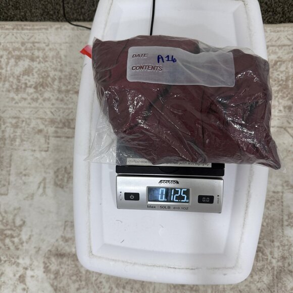 NSR Pants Womens Large Burgundy Satin Cargo Drawstring Elastic Waist Pockets - Picture 11 of 11